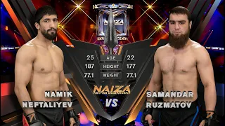 ПРОБИЛ СТАЛЬНУЮ ЧЕЛЮСТЬ! | NAMIK NEFTALIEV VS. SAMANDAR RUZMATOV | NAIZA 49