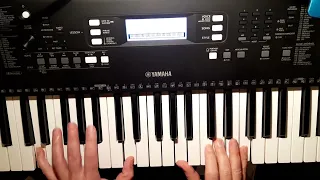 Yamaha PSR-E373 create Sound,  Großer Gott wir loben dich, GL 380, große Kirchenorgel,  church