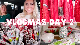 SHOP WITH ME! TJ MAXX & HOMEGOODS! VLOGMAS DAY 2 | Paige Koren