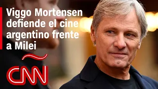 Viggo Mortensen defiende el cine argentino frente a políticas de Javier Milei