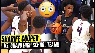 Sharife Cooper Gets Tested by QUAVO HS Team & Then Drops 37 Point!! McEachern vs Berkmar!!