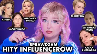 Sprawdzam HITY INFLUENCERÓW 🤔 Test kilkudniowy