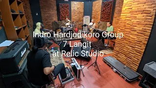 7 Langit studio session live recording by Indro Hardjodikoro Group