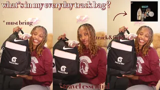 WHAT’S IN MY TRACK BAG 👀?| MY EVERYDAY BAG + TRAVEL ESSENTIALS #trackandfield