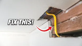 How Run Short Existing Electrical Wire Through Top or Bottom Plate Studs On WEIRD Situations! | DIY