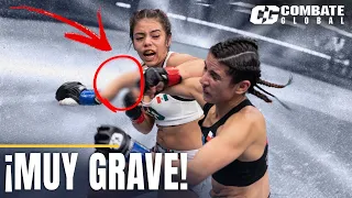 ¡PASÓ de la RAYA! | Jharely Reyes vs Melissa Gómez | Combate Global #37