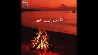 دل ویراں ہےdil e veeran ha very sad and emotional status with urdu lyrics