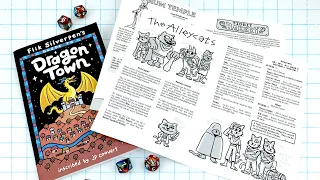 D&D Zine Layout Behind the Scenes!