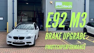 #E92M3 Brake Upgrade @MotechPerformance