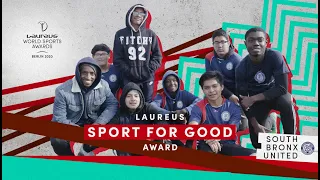 South Bronx United reaction: 2020 Laureus Sport for Good Award winners | Full speech