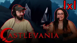 Reacting to Castlevania Episode 1: Diving into the Dark Fantasy World!