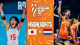 🇯🇵 JPN vs. 🇳🇱 NED - Highlights  Phase 2| Women's World Championship 2022