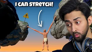 I BECAME LUFFY IN A DIFFICULT GAME ABOUT CLIMBING | THE NOOB