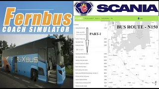 PART-1 Real FlixBus Route N150 Bus from #aalborg (#denmark) to #flensburg (#germany) #gameplay !