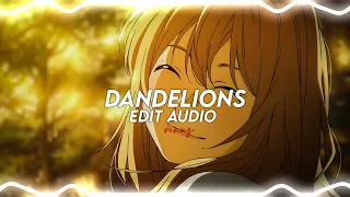 [DANDELIONS] - EDIT AUDIO ||VENUS.