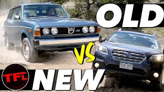 Old vs New - How Much Better (Or Worse) Is a Subaru Outback Off-Road Than Its Great-Grandfather?