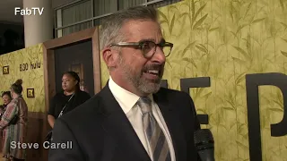 Steve Carell arrives at the "The Patient"  red carpet.