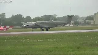 Finnish Air Force Pilatus PC-12NG departure RIAT 2023