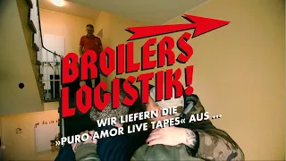 Lieferservice - Die Broilers liefern ihr neues Live-Album »Puro Amor Live Tapes« aus!