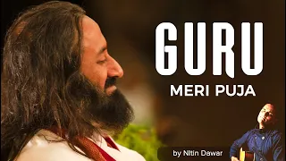 Guru Meri Pooja | Best Guru Bhajan in Hindi | With Lyrics | Art of Living Bhajans