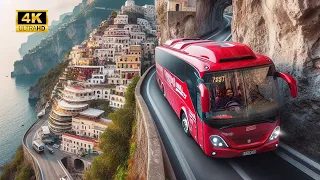 Crazy Bus Ride On The Amalfi Coast!