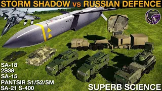 Storm Shadow Cruise Missile vs Various Modern Russian Air Defence Systems | DCS