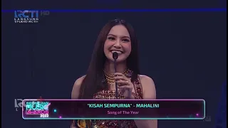 SONG of the year Indonesia music Award  Kisah sempurna - Mahalini Raharja