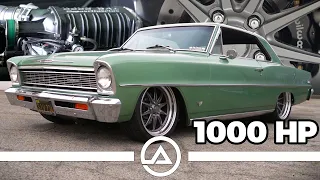 1,000HP Supercharged LS3 Chevy Nova Pro Touring Build