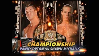Story of Randy Orton vs. Shawn Michaels | Survivor Series 2007