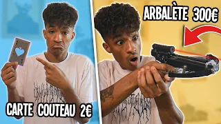 LA PIRE VS LA MEILLEURE ARME WISH ! (2€ VS 300€)