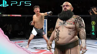 UFC4 | Dooho Choi vs Tatto Monster (EA Sports UFC 4) wwe mma