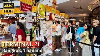 [BANGKOK] Street Food Festival At Terminal 21 Asok | Sukhumvit | Thailand [4K HDR Walking Tour]