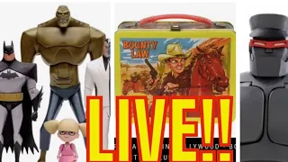 Non cel-shaded McFarlane Batman figures, 400 dollar lunchboxes and evil Rex and more!