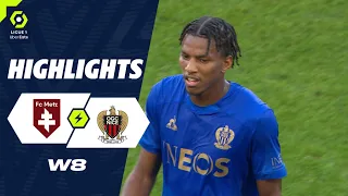 FC METZ - OGC NICE (0 - 1) - Highlights - (FCM - OGCN) / 2023-2024