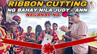 RIBBON CUTTING NG BAHAY NILA JUDY ANN NAGANAP NA!PB TEAM DAVAO MULING NAG SAMA SAMA