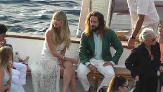 Heidi Klum e Tom Kaulitz: wedding a Capri (prima giornata - first day)