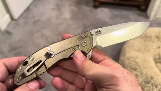 Hinderer XM-24 w Aftermarket Horsehead Scale!