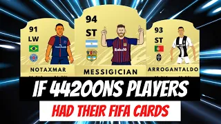 If 442oons Players had FIFA Cards ! Ft. theRealFizz