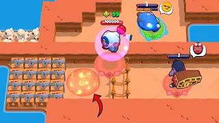 1 HP 500 IQ vs 2 HP UNLUCKY!| Brawl Stars Funny Moments & Glitches & Fails #927