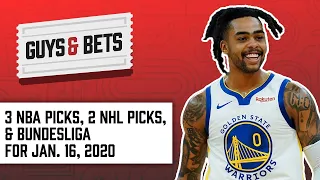 Guys & Bets: Three NBA Picks, Two NHL Picks and One Soccer Pick