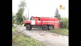 При пожаре в Ельце погибли дети