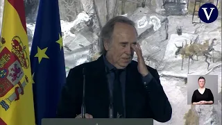 El emotivo discurso de Serrat al recibir la Gran Cruz de la Orden Civil de Alfonso X el Sabio