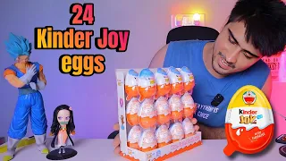 Unboxing Full Box Of Kinder Joy Eggs | Let's See What We Got