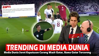 TRENDING SAMPAI ESPN !! Media Dunia Soroti Kecurangan Wasit Nasrullo Kabirov, Indonesia U23 VS Qatar