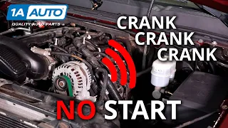 Engine Cranks but Won't Start? Common Reasons Why Your Car or Truck Won't Start and the Parts Needed