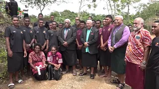 Fijian Prime Minister officiates at the launching of the Bamford Student Farmers Scheme