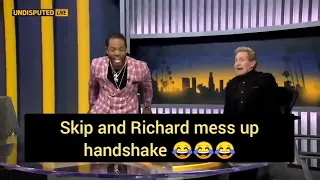 SkipBay less messes up handshake 😂😂😂