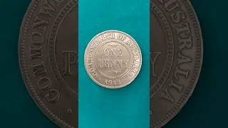 1913 ONE PENNY AUSTRALIA, bronze