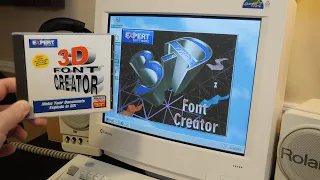 3D Font Creator for Windows 95