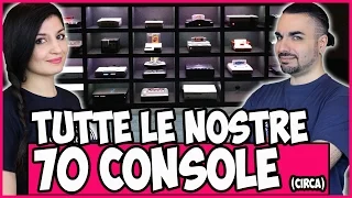 LA NOSTRA COLLEZIONE DI CONSOLE: Oltre 70 console!